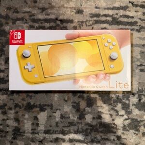 Nintendo Switch Lite Handheld Console - Sunny Yellow